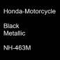 Preview: Honda-Motorcycle, Black Metallic, NH-463M.